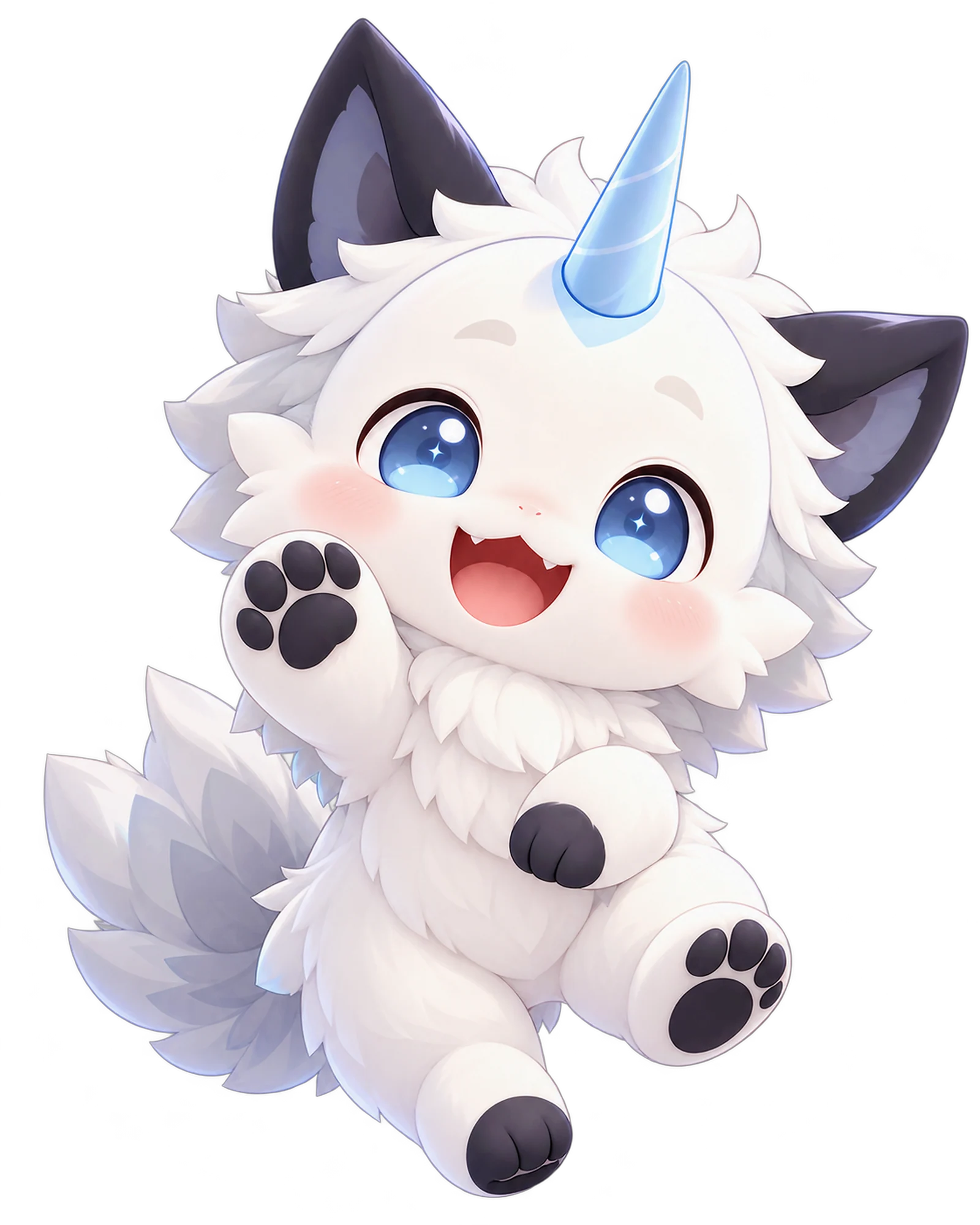 Baibai & the chibi series · Sanjiesan concept artwork